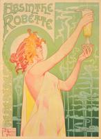 Henri Privat-Livemont ABSINTHE ROBETTE Lithograph Poster - Sold for $10,240 on 11-04-2023 (Lot 608).jpg